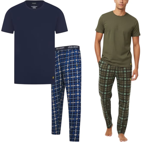 Lyle & Scott Mens Cotton Casul Rich Checked Regalur fit Pajamas Set - Image 2