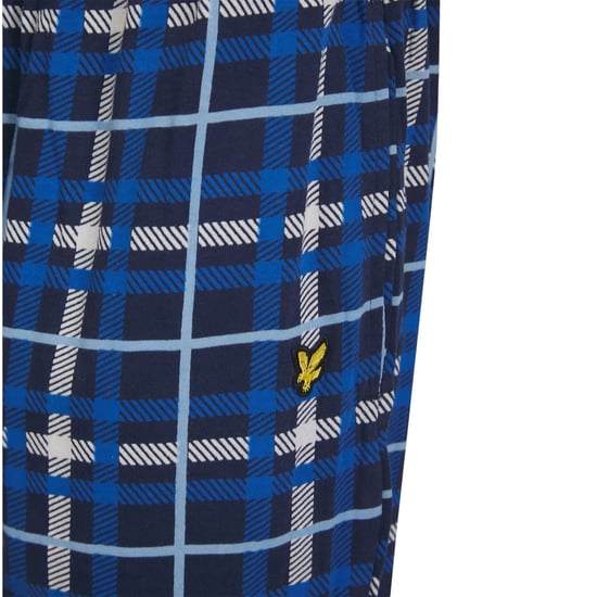 Lyle & Scott Mens Cotton Casul Rich Checked Regalur fit Pajamas Set - Image 6
