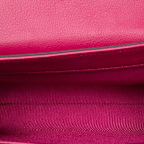 Pre-owned Tricolor Leather Lockme Ii Bb - Image 4