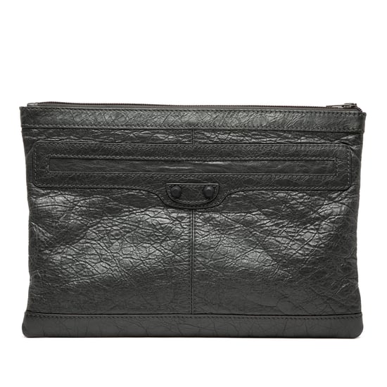 Pre-owned Lambskin Motocross Classic Clip M Clutch - Image 1