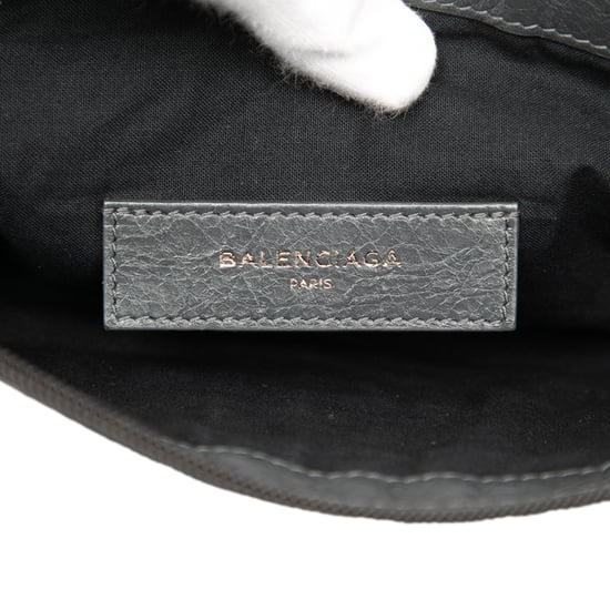 Pre-owned Lambskin Motocross Classic Clip M Clutch - Image 5