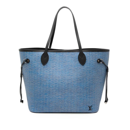 Pre-owned Epi Denim Neverfull Mm - Image 1