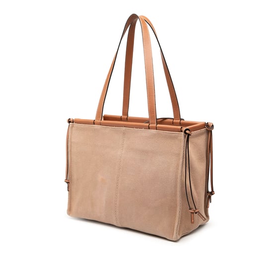 Pre-owned Small Canvas Cushion Tote - Image 2