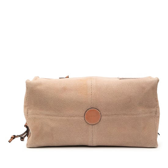 Pre-owned Small Canvas Cushion Tote - Image 3