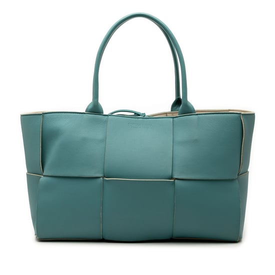 Pre-owned Medium Nappa Maxi Intrecciato Arco Tote - Image 1