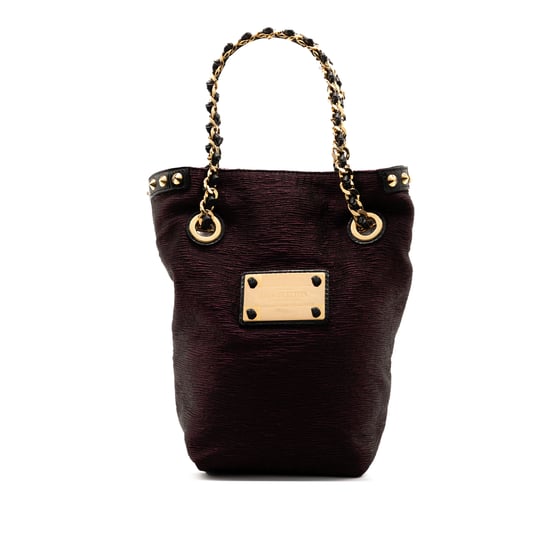 Pre-owned Limited Edition Metallic Jacquard Double Jeu Neo Alma Tote - Image 1