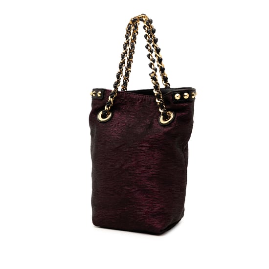Pre-owned Limited Edition Metallic Jacquard Double Jeu Neo Alma Tote - Image 2