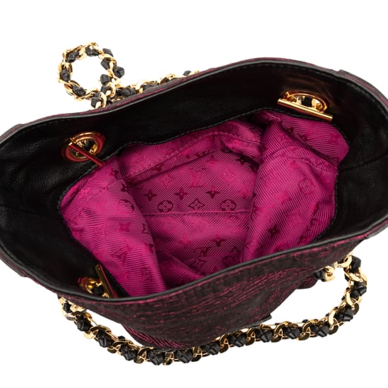 Pre-owned Limited Edition Metallic Jacquard Double Jeu Neo Alma Tote - Image 4