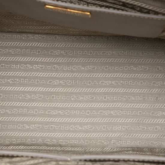 Pre-owned Large Saffiano Lux Galleria Double Zip Tote - Image 4