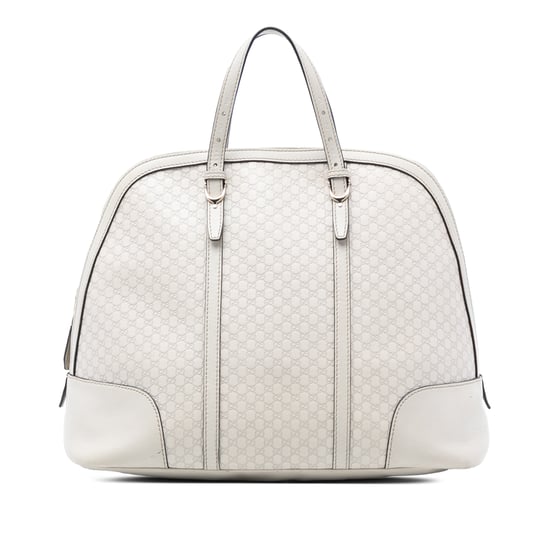 Pre-owned Large Microguccissima Nice Dome Top Handle Bag - Image 1