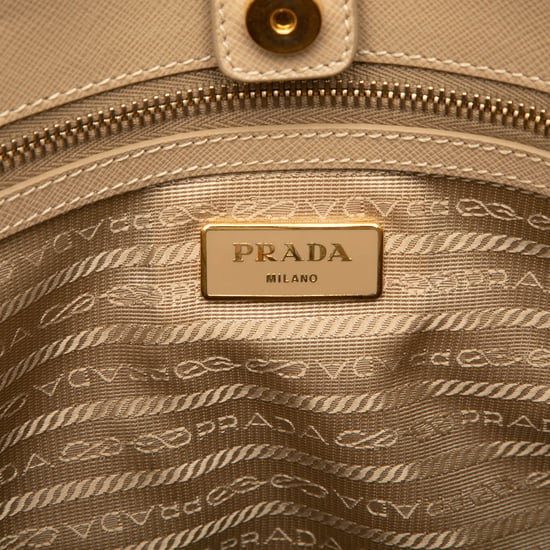 Tweedehands Grote Saffiano Lux Galleria Tote - Image 6