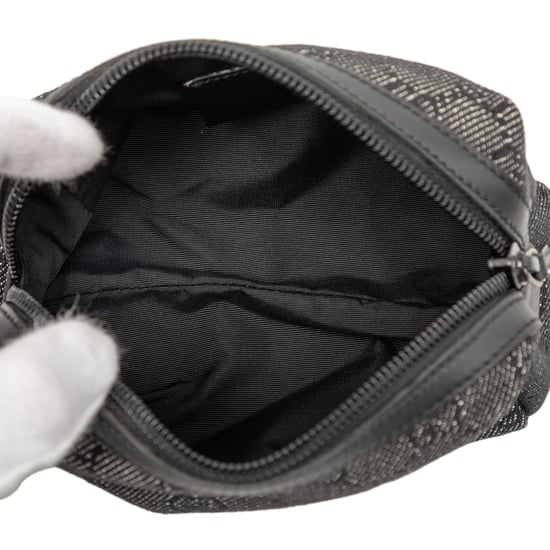 Pre-owned Gg Denim Cosmetic Pouch - Image 4