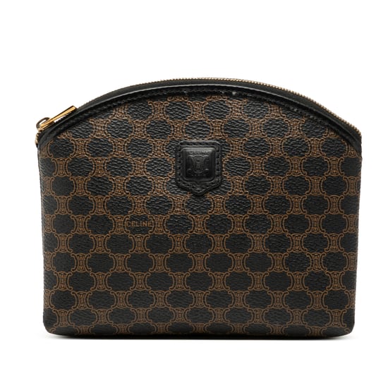 Pre-owned Macadam Coated Canvas Pouch - Image 1