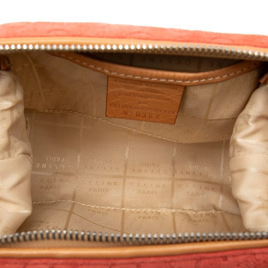 Pre-owned C Macadam Suede Pouch - Image 4
