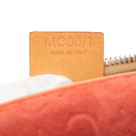 Pre-owned C Macadam Suede Pouch - Image 6