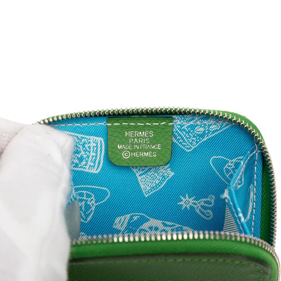 Pre-owned Epsom Azap Silk In Change Purse - Image 6