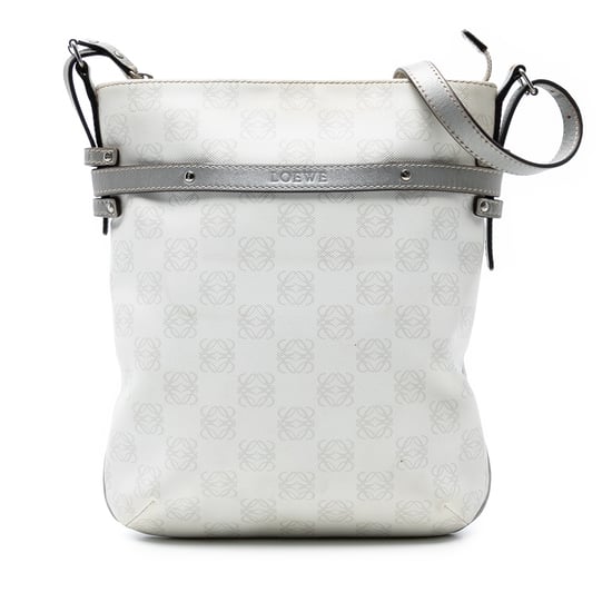 Pre-owned Anagram Coated Canvas Crossbody - Image 1