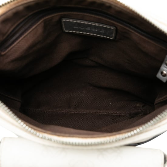 Pre-owned Anagram Coated Canvas Crossbody - Image 4