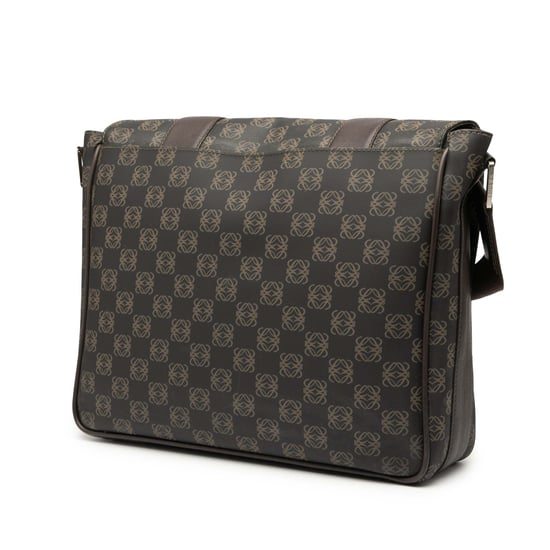 Pre-owned Anagram Coated Canvas Flap Crossbody - Image 2
