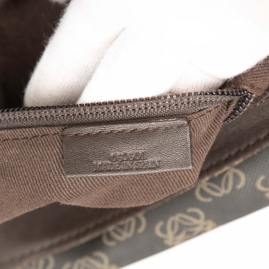 Pre-owned Anagram Coated Canvas Flap Crossbody - Image 6