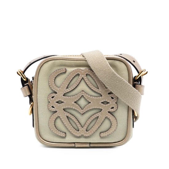 Pre-owned Mini Canvas Anagram Crossbody - Image 1