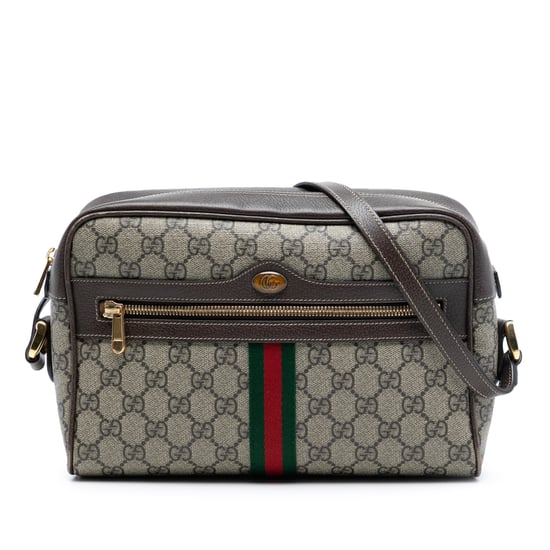 Pre-owned Gg Supreme Ophidia Crossbody - Image 1