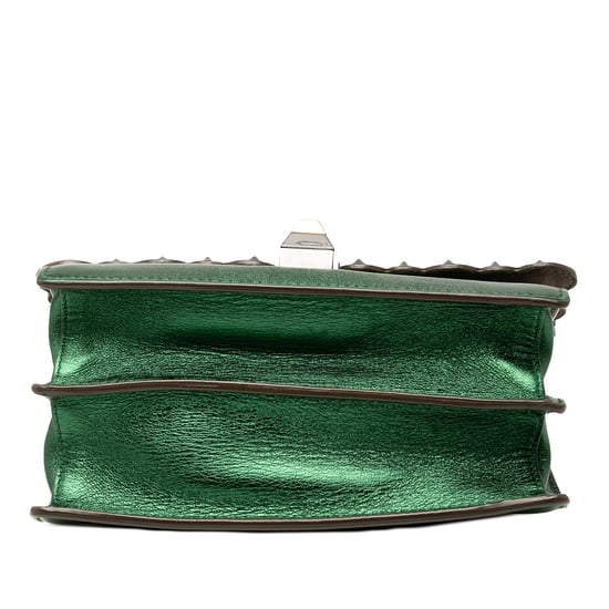 Pre-owned Small Leather Scalloped Kan I Crossbody - Image 3