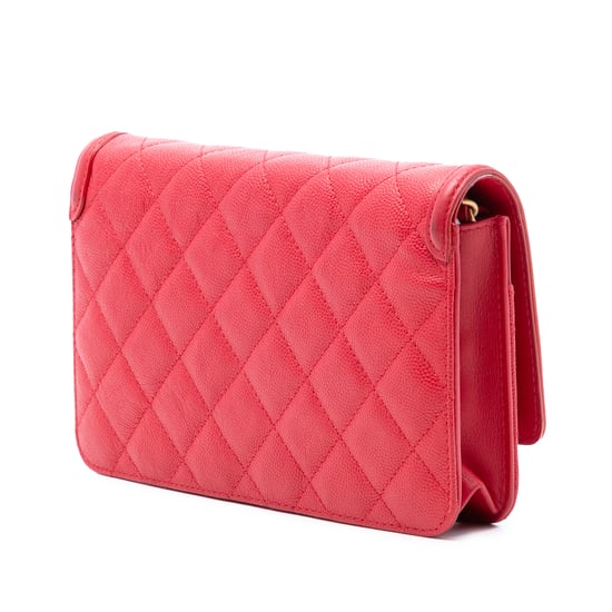 Tweedehands Caviar CC Filigree Wallet On Chain - Image 2
