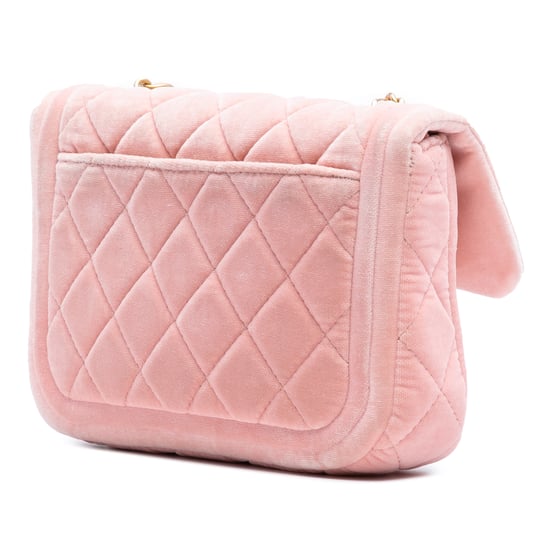 Vooraf bezette Mini Gequilt Velours Dubbele Frame Klep - Image 2