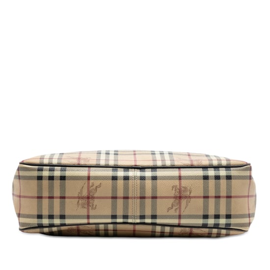 Pre-owned Haymarket Check Coated Canvas Messenger Bag - Image 3