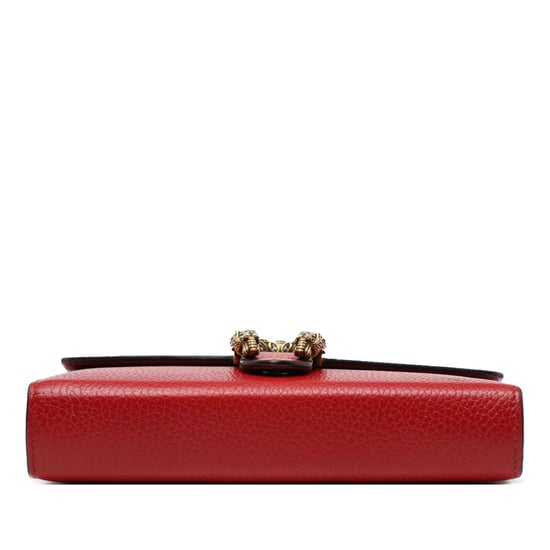 Pre-owned Leather Dionysus Wallet On Chain - Image 3