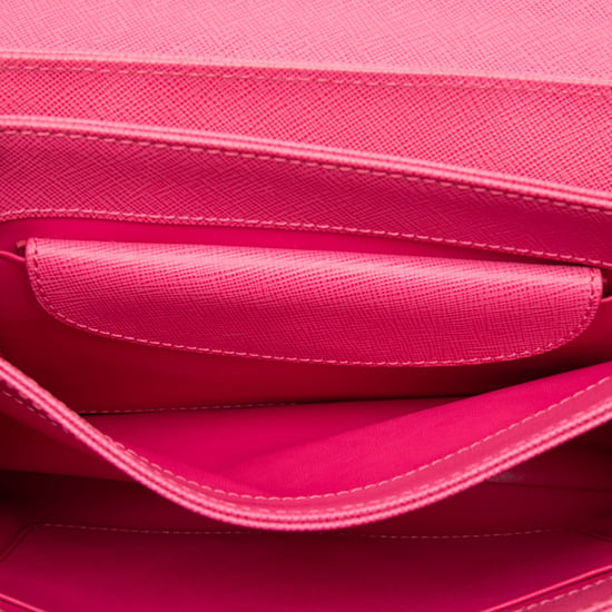 Tweedekans Saffiano Lux Lock Chain Flap - Image 4