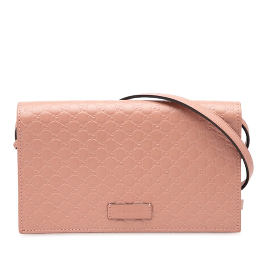 Pre-owned Microguccissima Wallet On Strap - Image 1