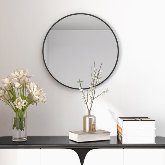 4goodz Ronde spiegel 61 cm met aluminium frame - - Image 3