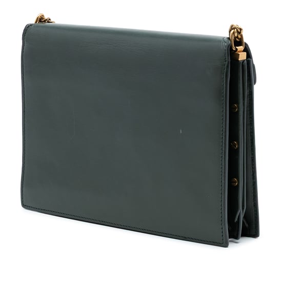 Tweed handschoenen Kalfsleer Monogram Cassandra Sluiting Tas - Image 2