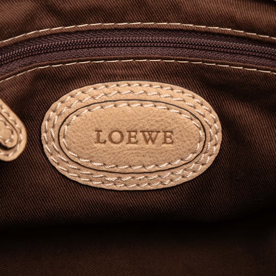 Pre-owned Nubuck Anagram Madrid Fringe Shoulder Bag - Image 5