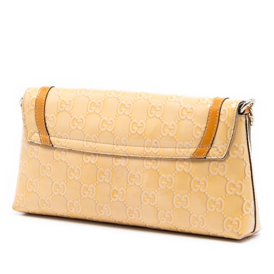 Tweedelige Guccissima Patent Mayfair Schoudertas - Image 2