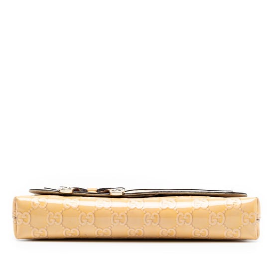 Tweedelige Guccissima Patent Mayfair Schoudertas - Image 3