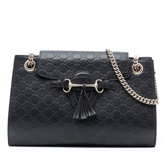 Tweedehands Grote Guccissima Emily Schoudertas - Image 1