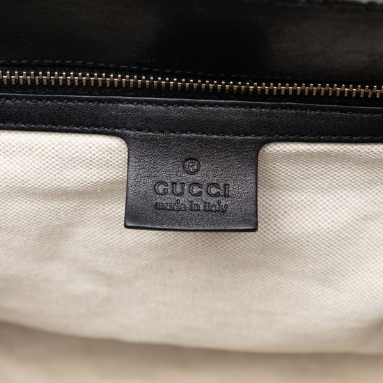 Tweedehands Grote Guccissima Emily Schoudertas - Image 5
