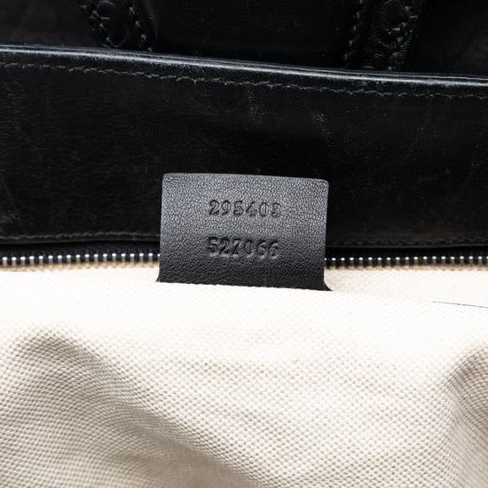 Tweedehands Grote Guccissima Emily Schoudertas - Image 6