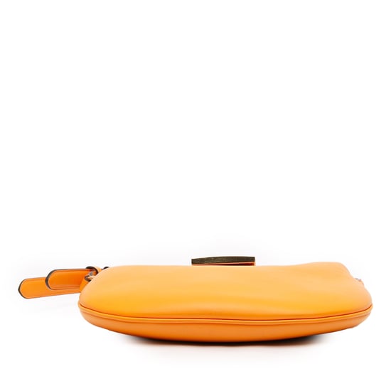 Gebruikte Kleine Leren Croissant Hobo Bag - Image 3