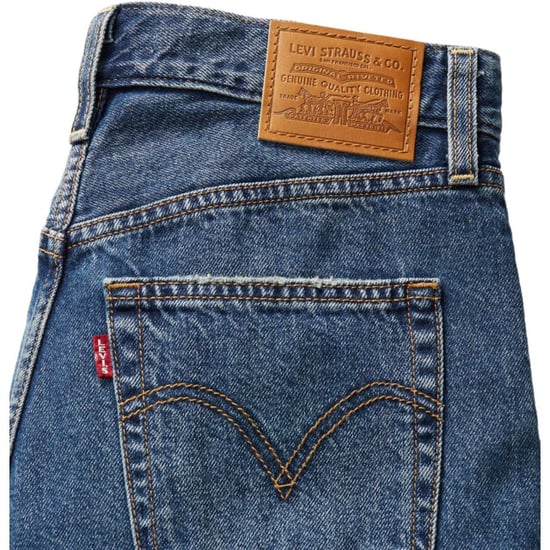 Levi's Ribcage wide leg polar permiter mid blue denim - Image 5