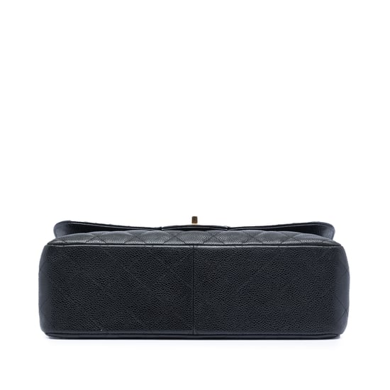 Pre-owned Jumbo Classic Caviar Double Flap - Image 3