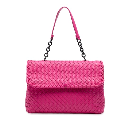 Pre-owned Medium Nappa Intrecciato Olimpia Shoulder Bag - Image 1