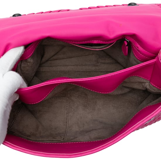Pre-owned Medium Nappa Intrecciato Olimpia Shoulder Bag - Image 4