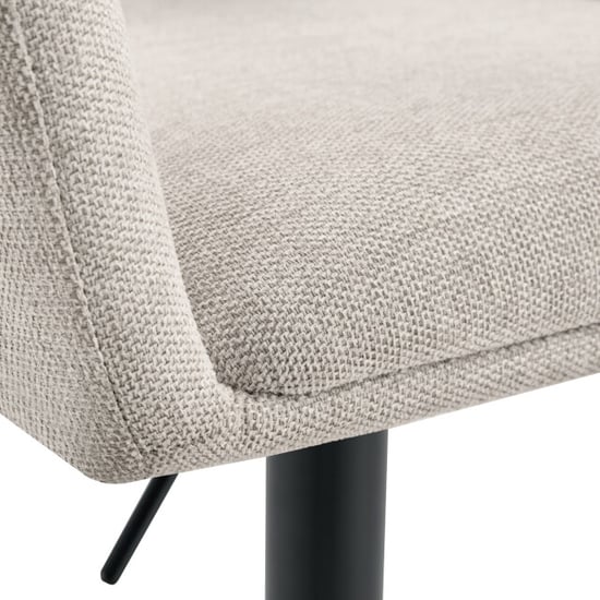 Multifurn 2x barkruk tess draaibaar linnen - Image 2