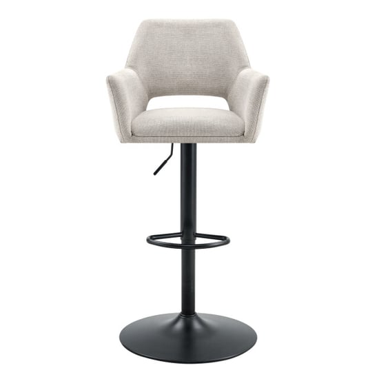 Multifurn 2x barkruk tess draaibaar linnen - Image 4