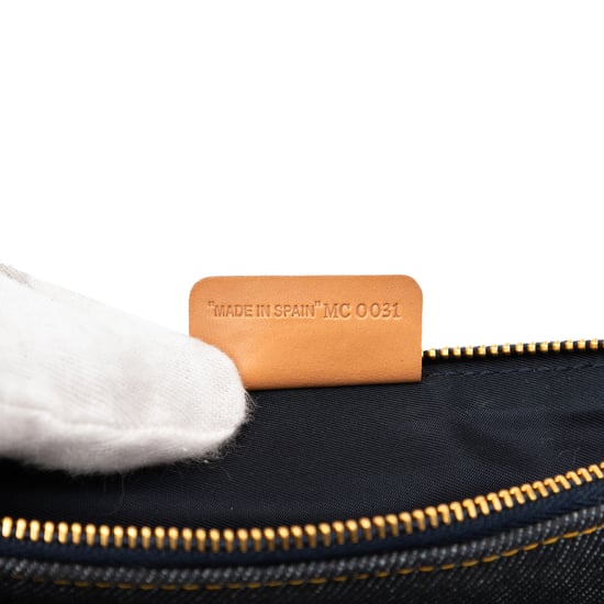 Tweedehands Mini Denim Zadel Pochette - Image 6