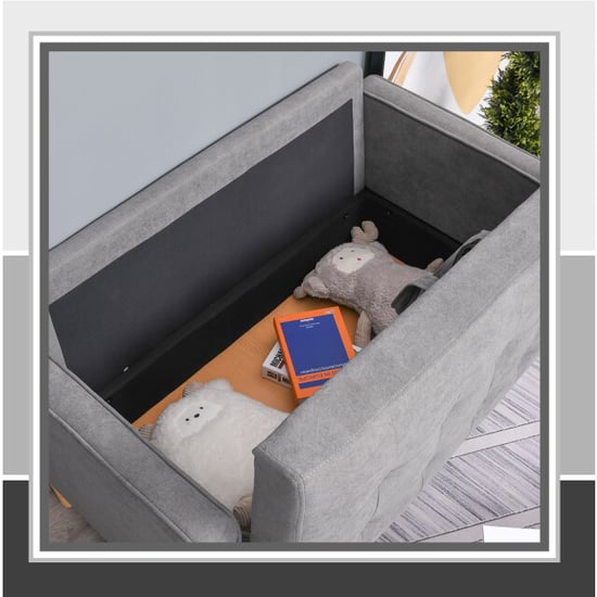 4goodz 2-zitsbank met opbergruimte en knoopgestikte rug - - Image 3